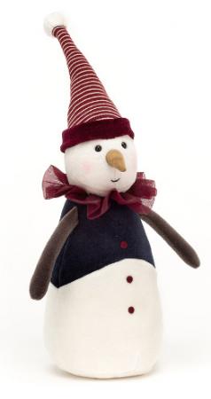 Yule Snowman (Snögubbe) - Jellycat