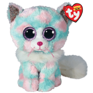 Beanie Boos Opal (pastellfärgad katt) - TY Gosedjur
